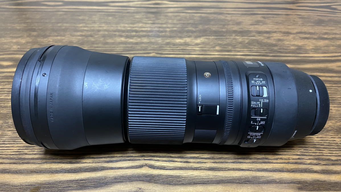 美品【元箱付】SIGMA シグマ150-600mm F5-6.3 DG OS HSM Contemporary 望遠レンズCanon一眼レフ用 EFマウント【動作確認済み】 _画像2