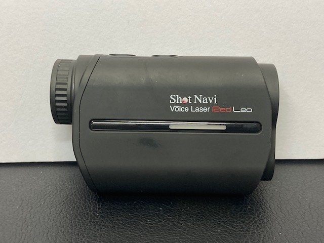 中古品　ゴルフ用レーザー距離計　ショットナビ　Voice Laser Red Leo　_画像4