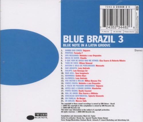 Blue Brazil 3 Various Artists 輸入盤CD_画像2