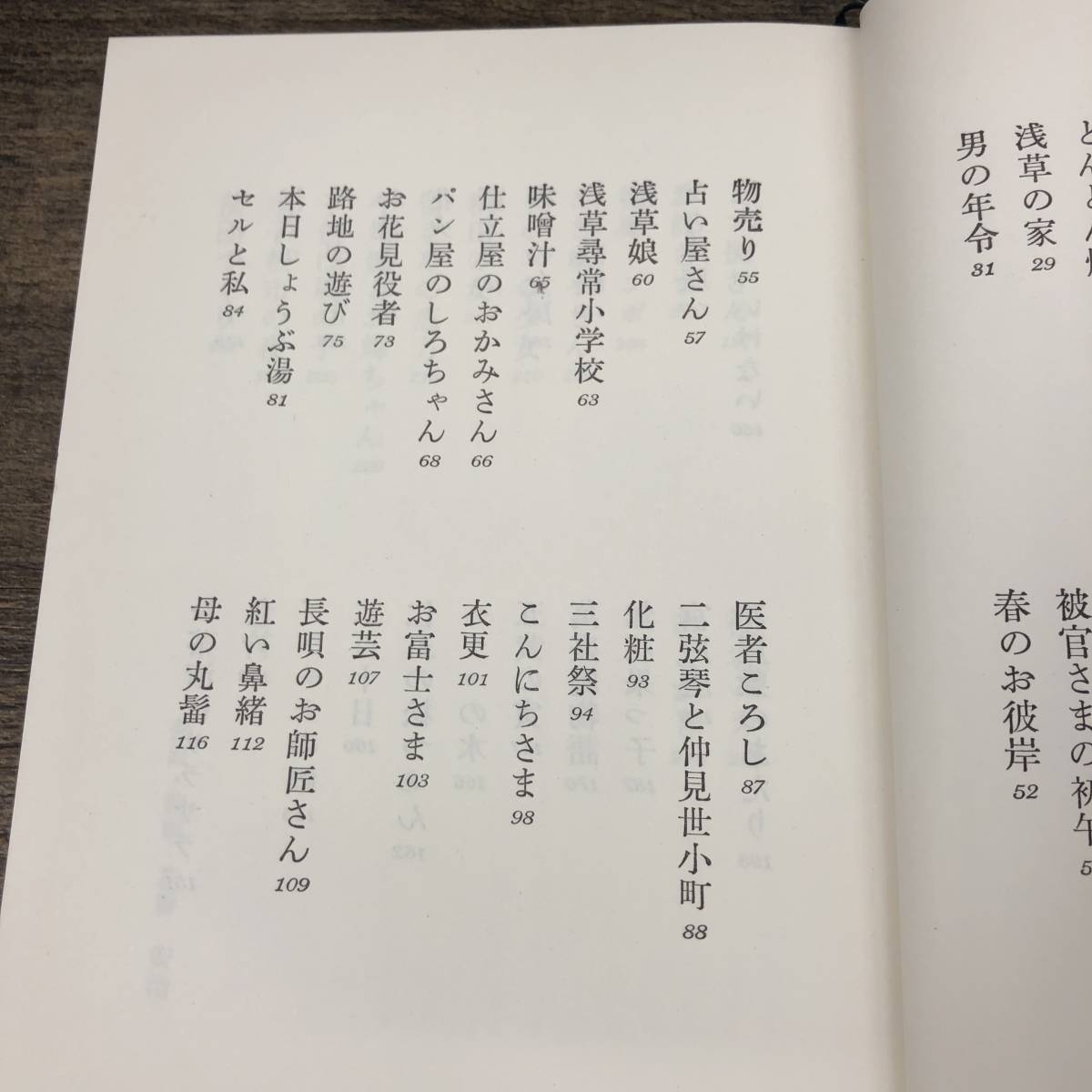 G-8391■私の浅草（暮らしの手帖版）■沢村貞子/著■江戸東京 文化■暮らしの手帖社■（1977年）昭和52年1月20日発行 第2刷_画像5