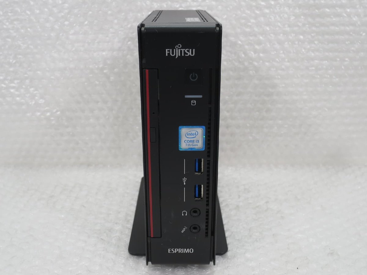 ●●富士通 FUJITSU ESPRIMO Q556/R / i3-7100T / 8GBメモリ / 1TB HDD / Windows 10 Pro【 中古デスクトップパソコン ITS JAPAN 】_画像4