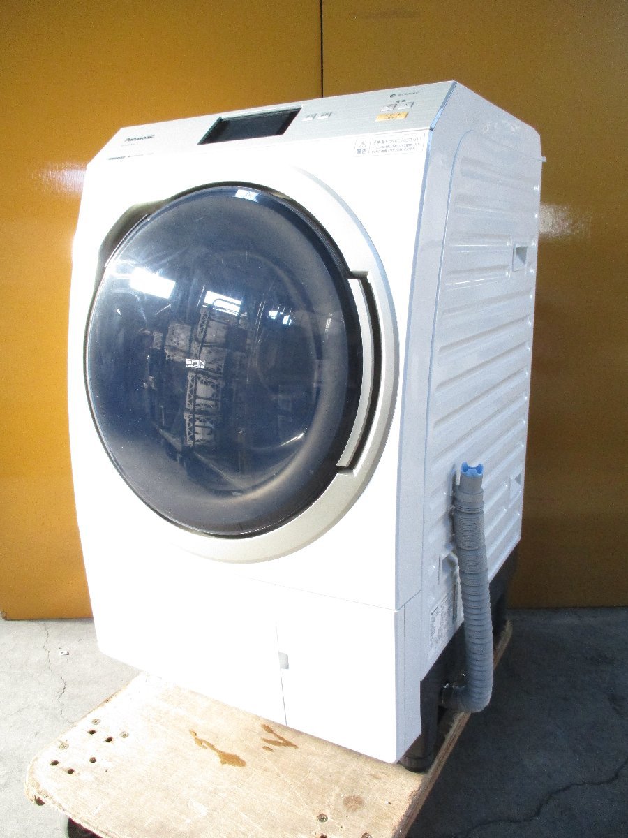 ◎Panasonic パナソニック ドラム式洗濯乾燥機 洗濯11kg/乾燥6kg 自動投入 NA-VX9800R-W 2018年製 直接引取OK w12224_画像1