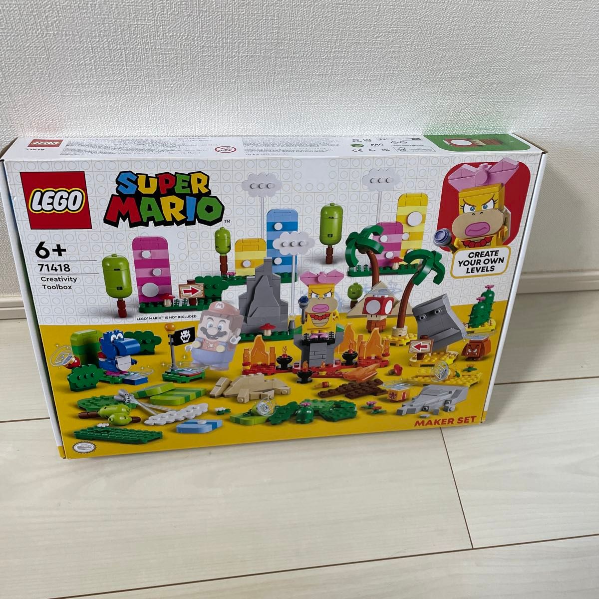 レゴ (LEGO) スーパーマリオ クリエイティブ ボックス 71418 おもちゃ ブロック 冒険 男の子 女の子 6歳以上
