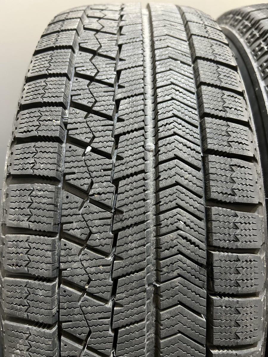 185/60R15 BRIDGESTONE/VRX 20年製 T.R.G 15インチ 5.5J ＋43 100 4H スタッドレス 4本 アクア フィット ポルテ (南1-E212)_画像6