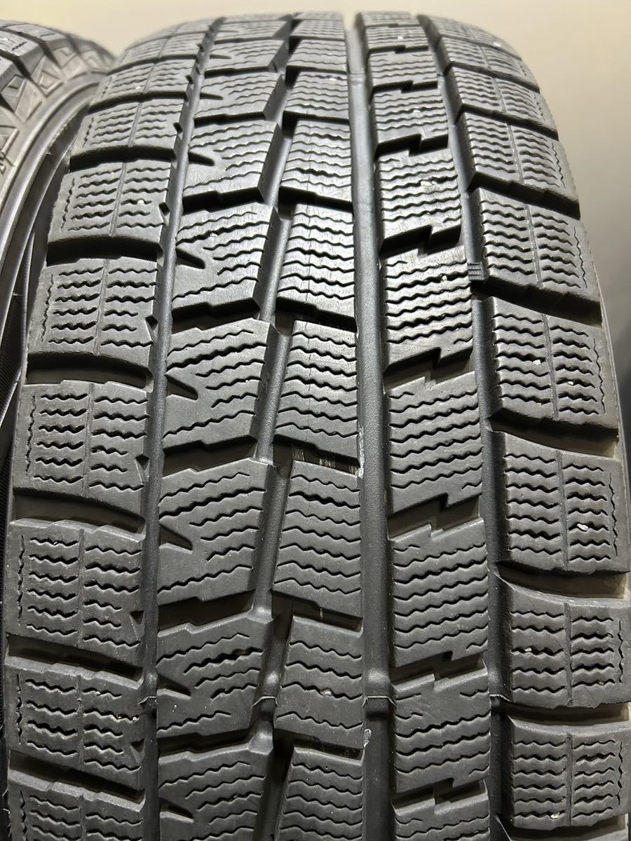 195/65R15 DUNLOP/WINTER MAXX WM01 17年製 トヨタ 純正 15インチ 6J ＋45 100 5H スタッドレス 4本 プリウス ウィッシュ (南4-E367)_画像7