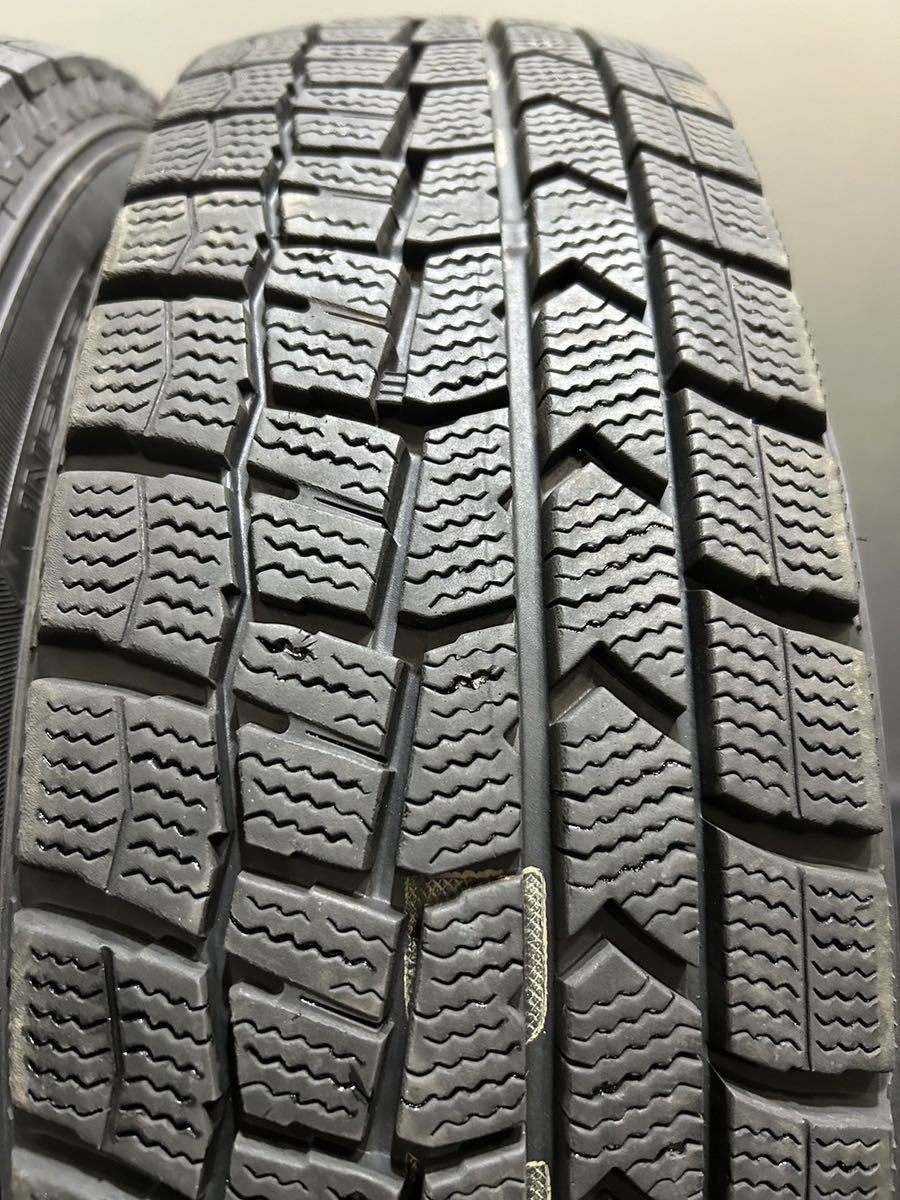 165/70R14 DUNLOP/WINTER MAXX WM02 20年製 日産 純正 14インチ 5.5J ＋45 100 4H スタッドレス 4本 マーチ ノート キューブ (南2-E465)_画像7