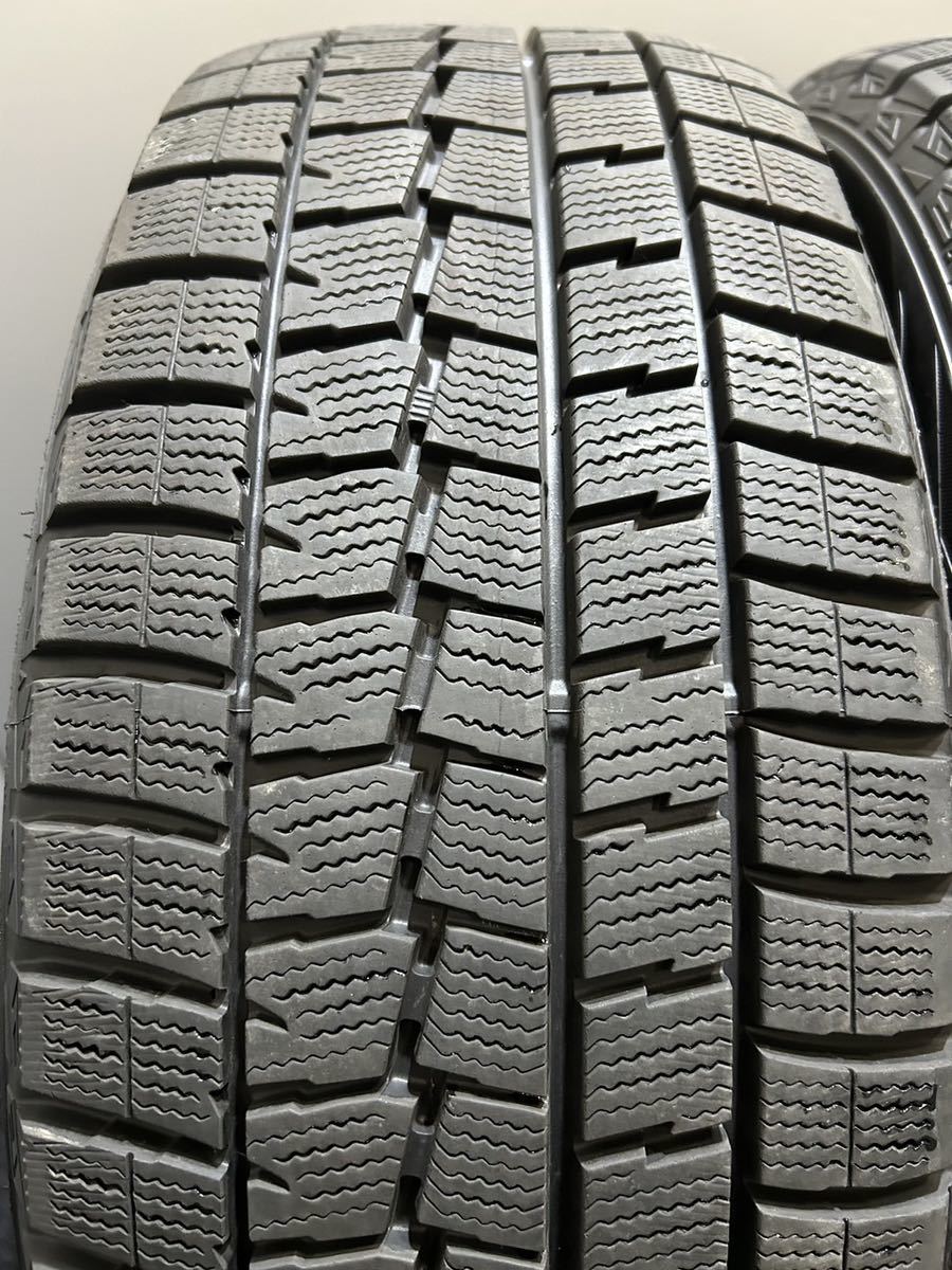 225/55R17 DUNLOP/WINTER MAXX WM01 17年製 トヨタ クラウン マジェスタ 純正 17インチ 7.5J ＋39 114.3 5H スタッドレス 4本 (南6-E469)_画像6