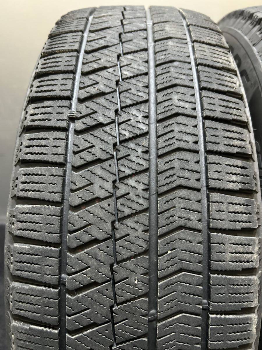 195/65R15 BRIDGESTONE/VRX2 20年製 トヨタ 20系 ウィッシュ 純正 15インチ 6J ＋45 100 5H スタッドレス 4本 プリウス (南5-E500)_画像8