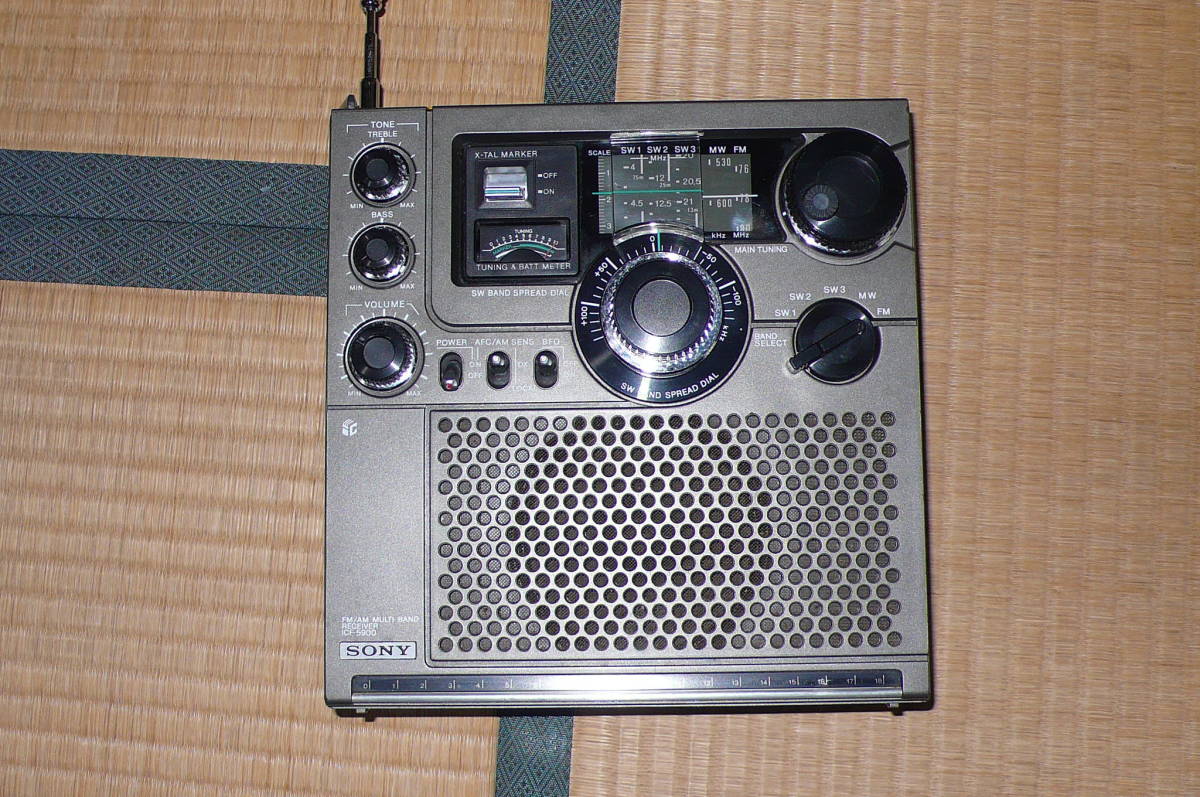 SONY ICF-5900　スカイセンサー　_画像1