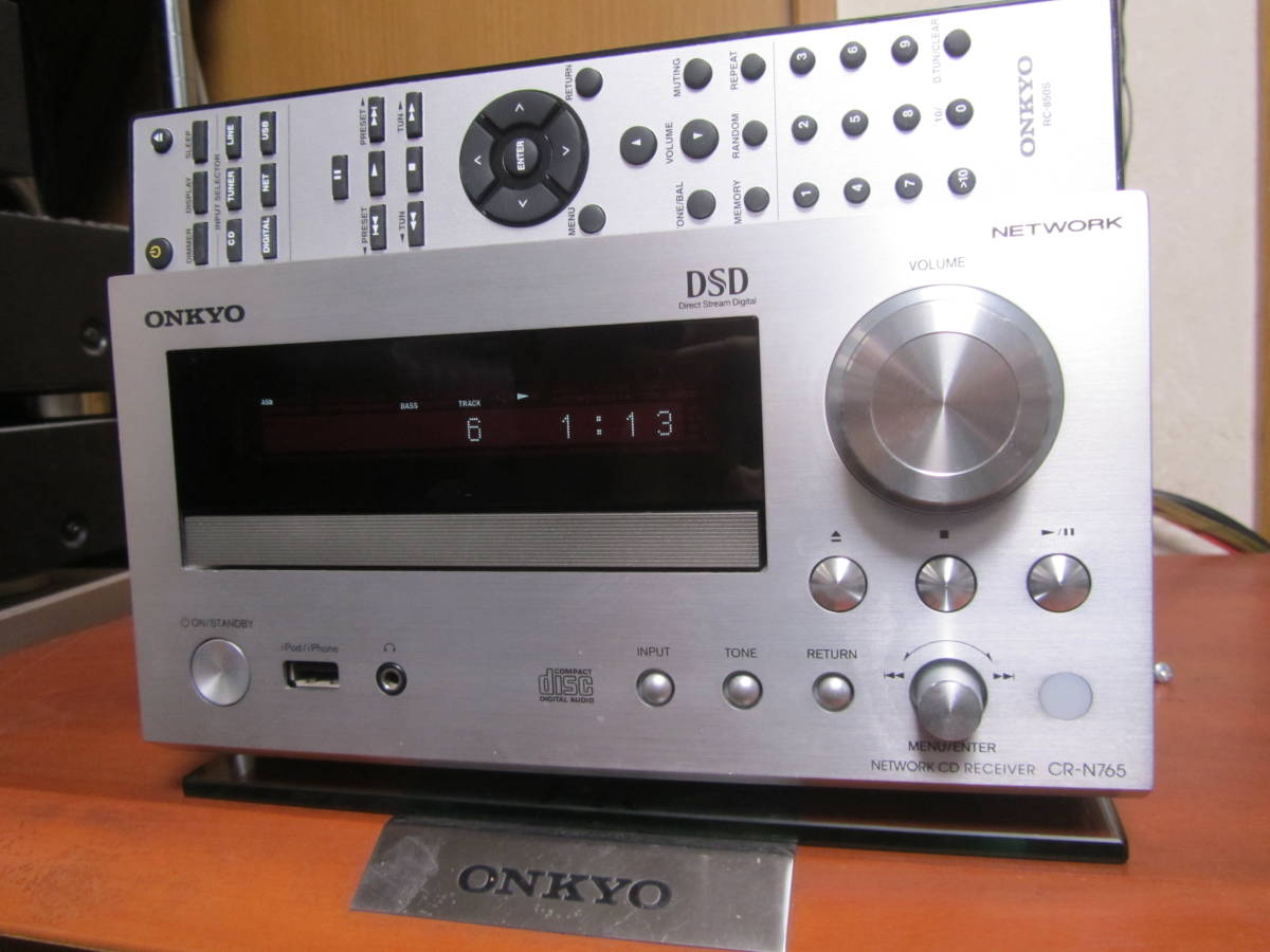 ONKYO CR-N765　動作・状態良好　リモコン付_画像1