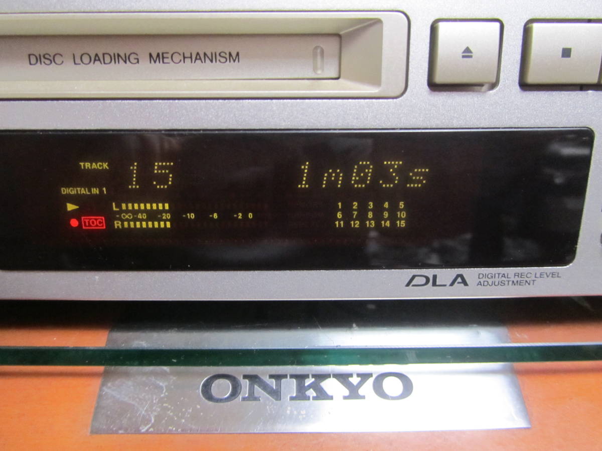 ONKYO MD-105X　動作・状態良好_画像2