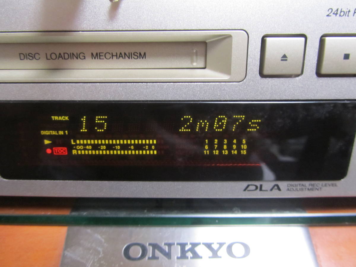 ONKYO MD-105X　動作・状態良好_画像2
