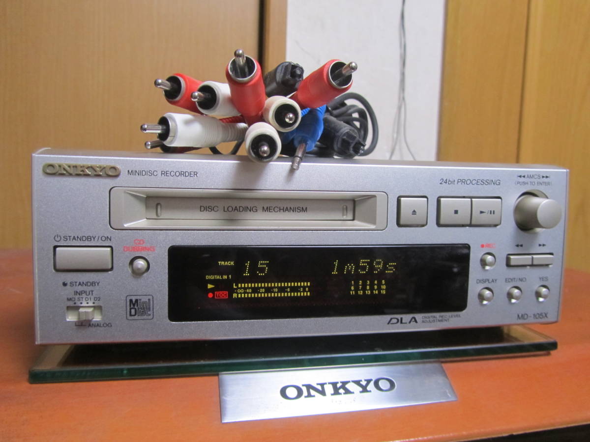 ONKYO MD-105X　動作・状態良好_画像1