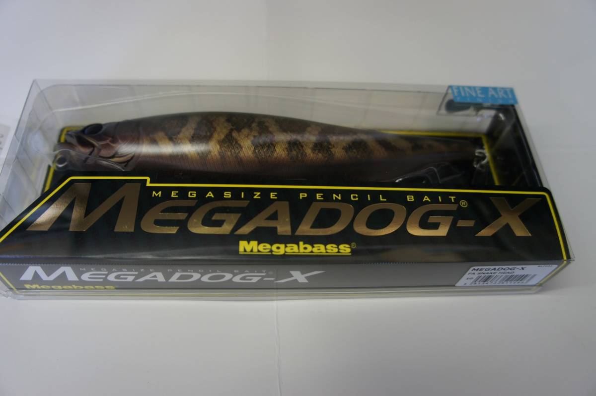 Megabass　メガバス　Megadog-X　メガドッグ-X　180ｍｍ　カラー　FA　スネークヘッド_画像1