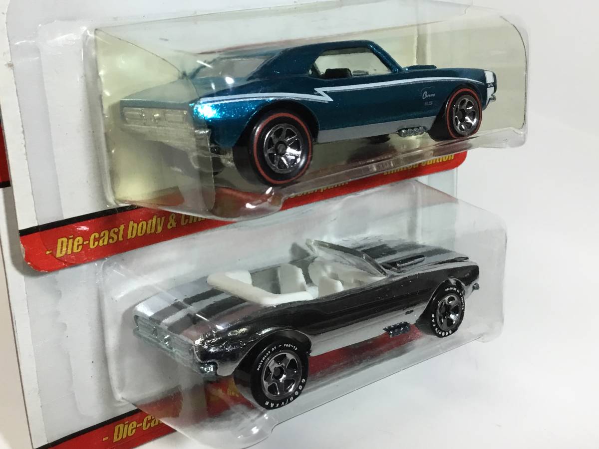 ホットウィール　クラシックス　1967年式　カマロ&カマロ　コンバーチブル　HOT WHEELS_画像4