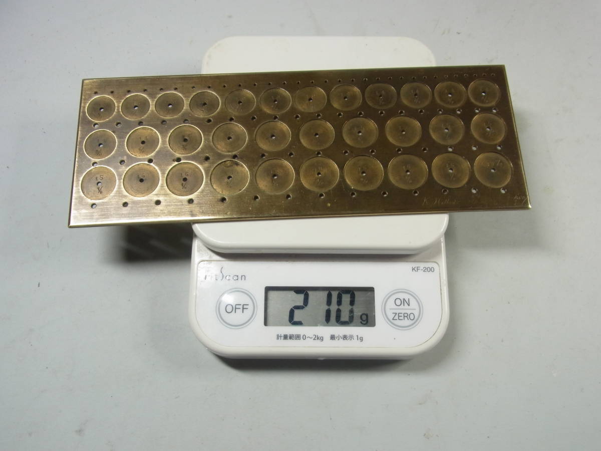 2312 GEM wristwatch repair tool zen my . box gauge scale rare 