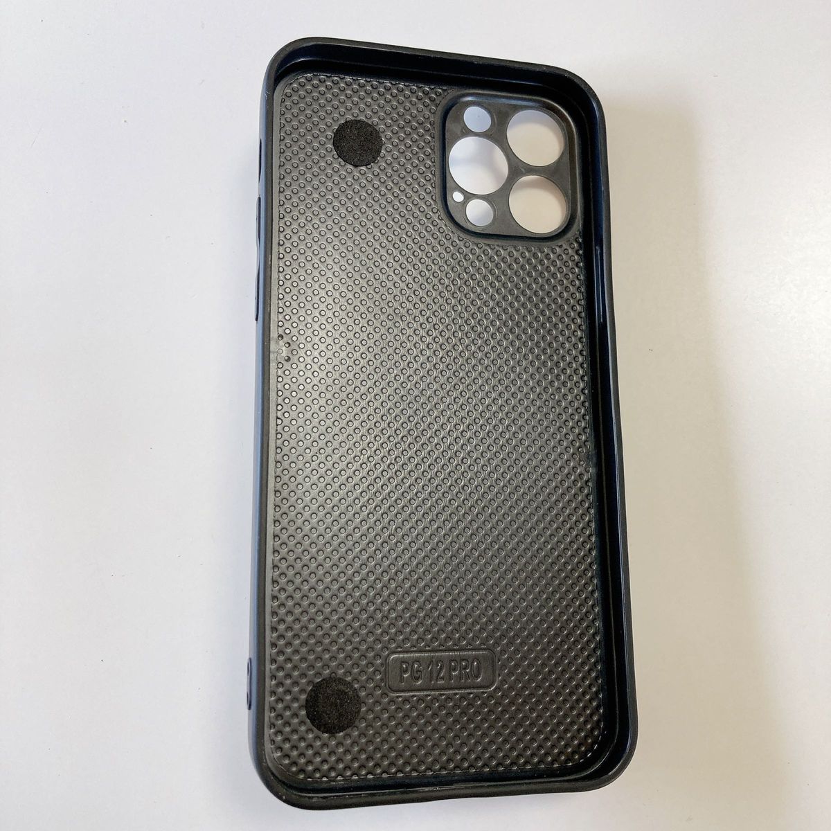 iPhone12 Pro 6.1インチ スマホケース レザーケース ショルダーケース カバー ブラック