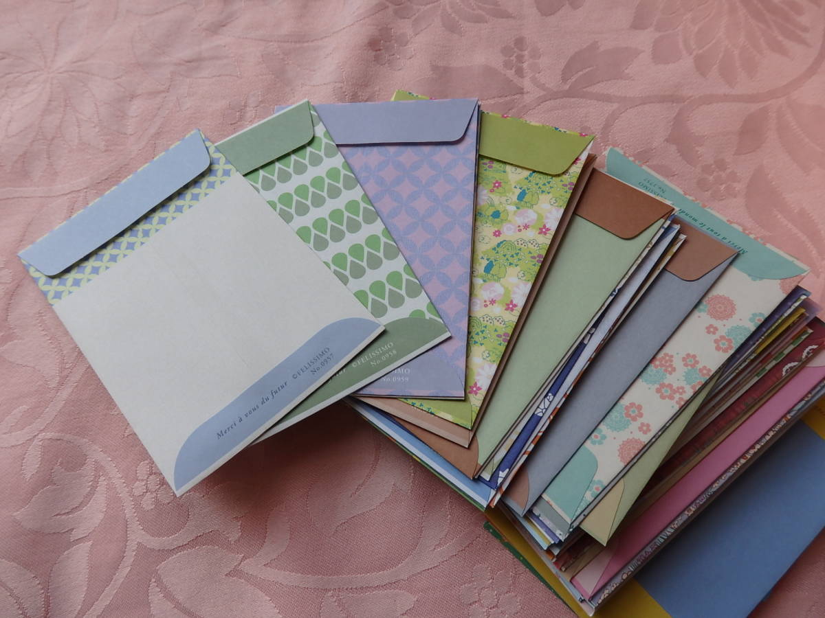  Ferrie simo** color .. pattern. pochi sack ~ Mini envelope as .~50 sheets 1
