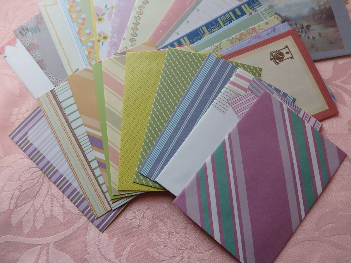  Ferrie simo** color .. pattern. pochi sack ~ Mini envelope as .~50 sheets 2