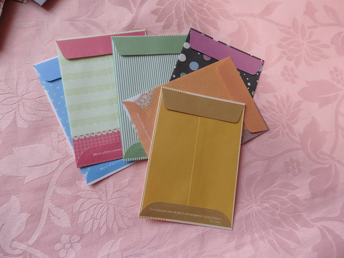  Ferrie simo** color .. pattern. pochi sack ~ Mini envelope as .~50 sheets 5