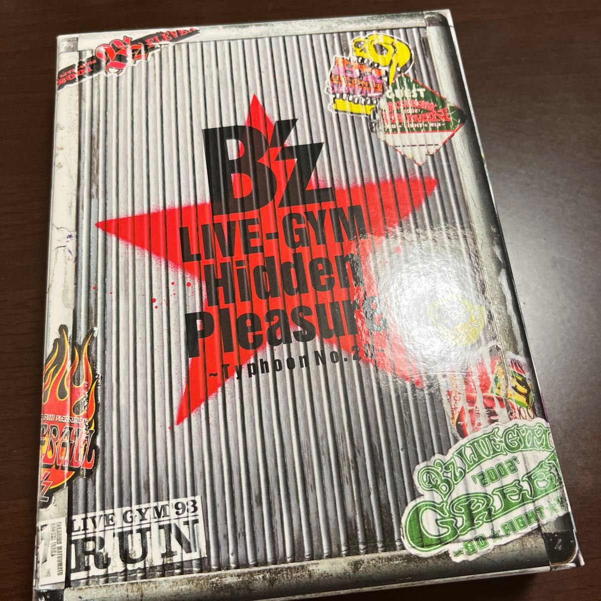 DVD (3枚組) 『Bz LIVE-GYM Hidden Pleasure Typhoon No.20〜』BOX入デジパック仕様