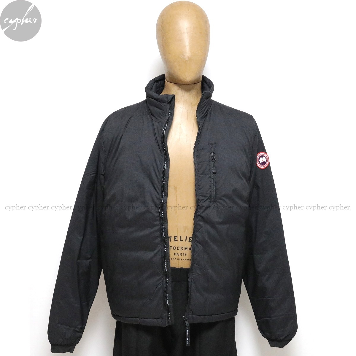 M новый товар CANADA GOOSE 5079M Lodge Jacket черный Canada Goose домик жакет down блузон чёрный pa Cub ru свет Logo нашивка 