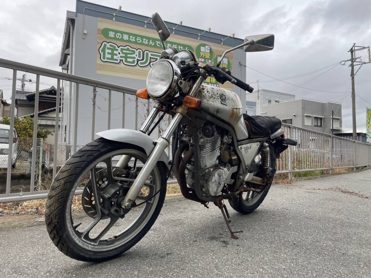 福岡県 福岡市 博多区から ヤマハ 1JL SRX400 書無し レストア ベース 部品取り 売り切ります_画像1