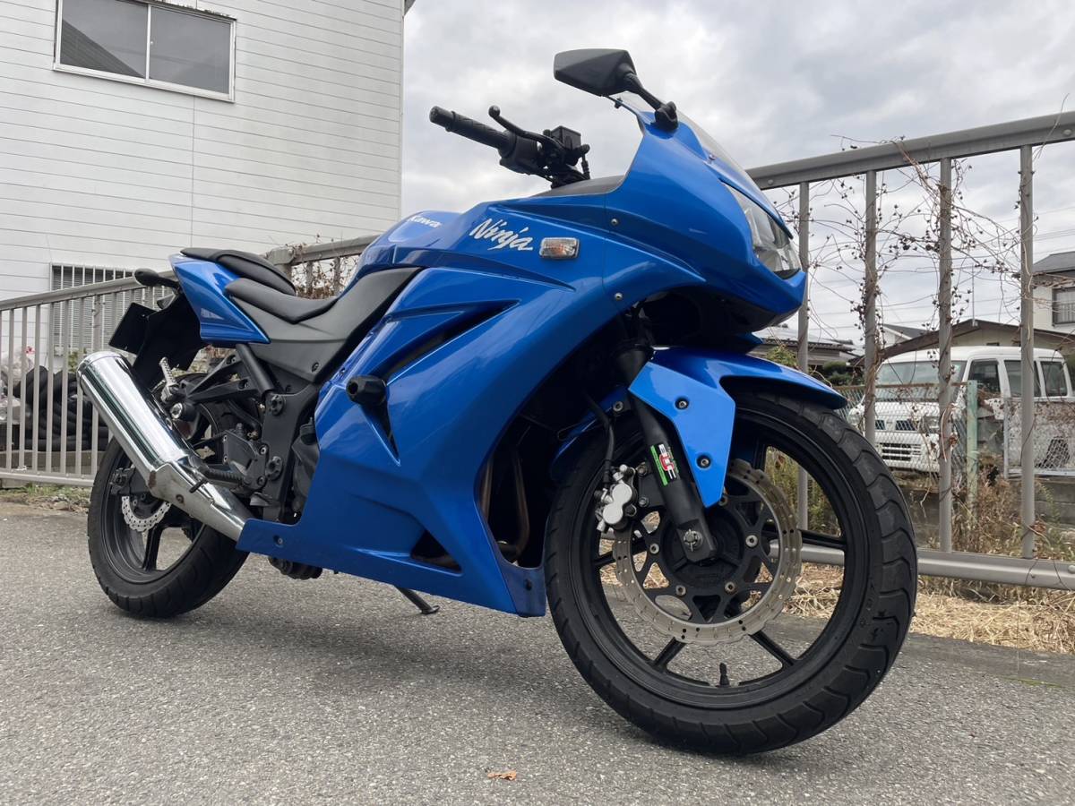 福岡県 福岡市 博多区から カワサキ EX250K ニンジャ ニンジャ250R ノーマル 実動車 自賠責保険付き 売り切ります_画像3