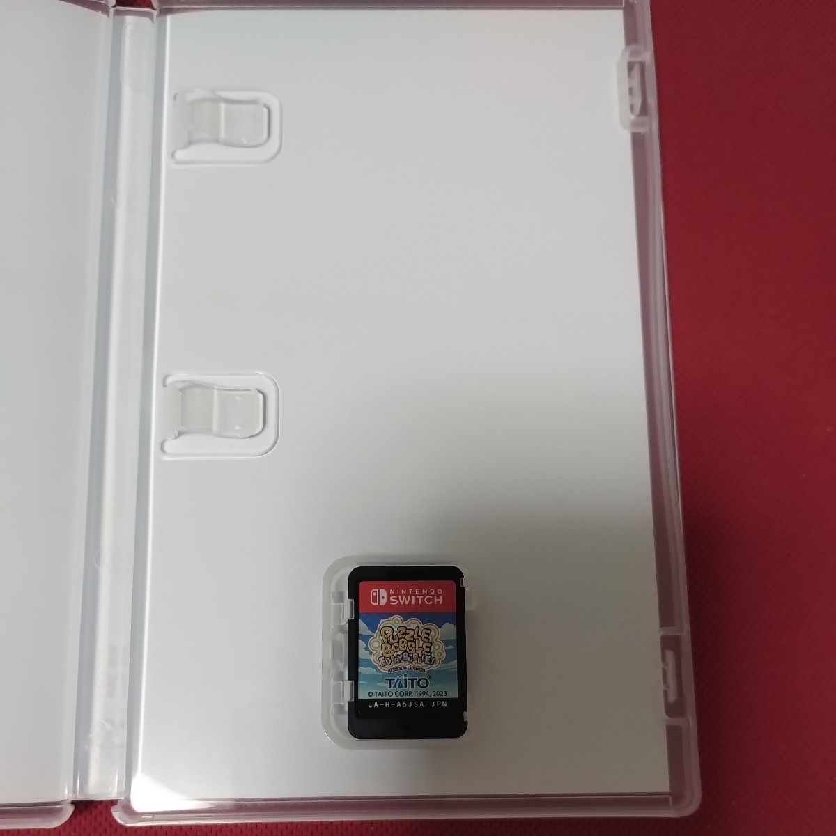 【中古美品】【Nintendo Switch】パズルボブル エブリバブル！puzzle boblle ニンテンドースイッチ ソフト_画像2