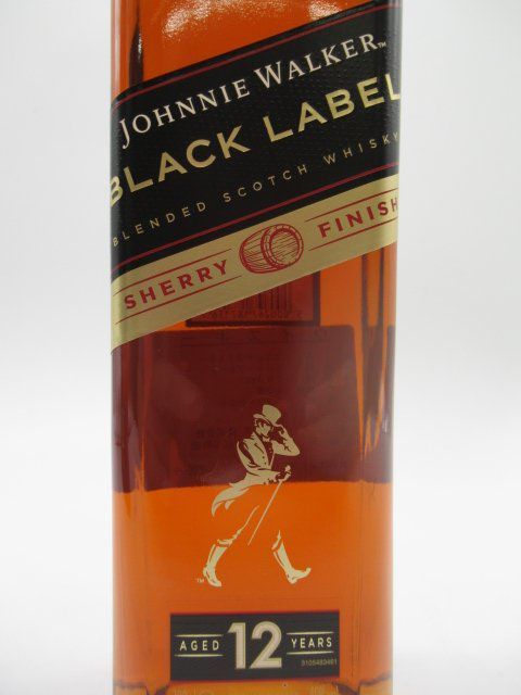 【シェリー熟成】 ジョニーウォーカー 12年 黒 ブラックラベル シェリー フィニッシュ 箱付き 並行品 40度 700mlの画像2