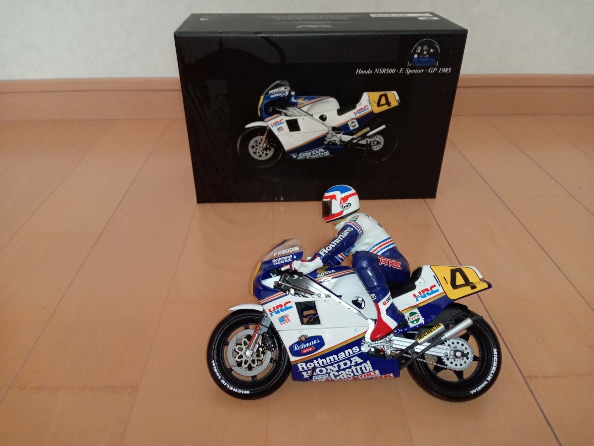 ミニチャンプス 1/12 HONDA NSR500 ロスマンズ＆フレディスペンサーの画像1