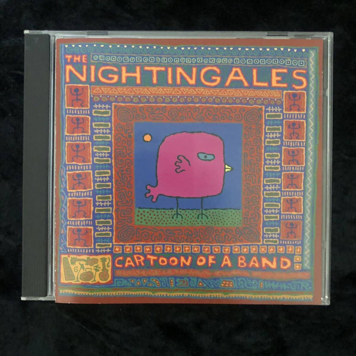 THE NIGHTINGALES - CARTOON OF A BAND (CD) Pulsa Sensuuri ALTERNATIVE PSYCHEDELIC POST PUNK_画像1