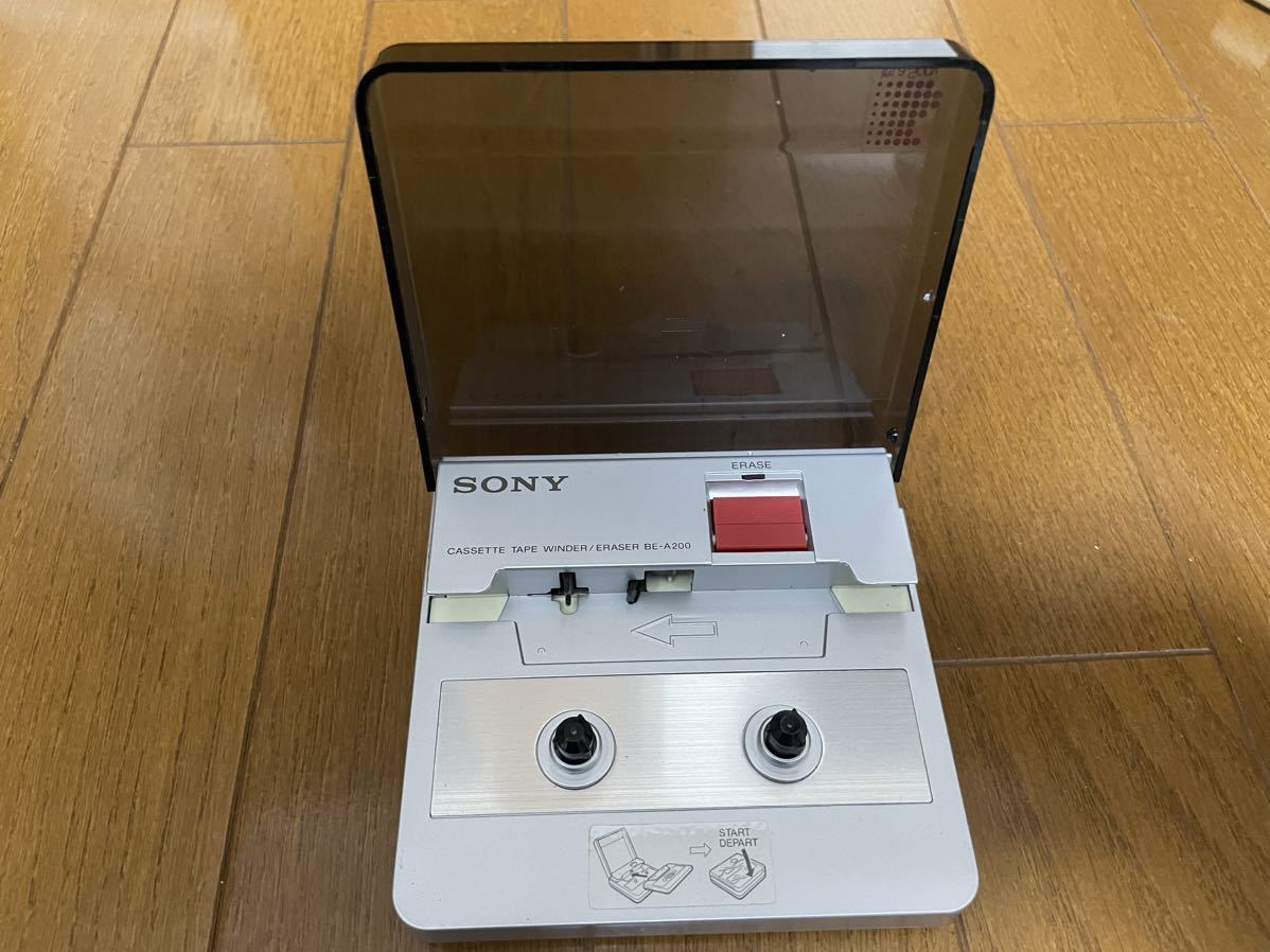 SONY カセットテープワインダー/イレーサー BE-A200_画像2