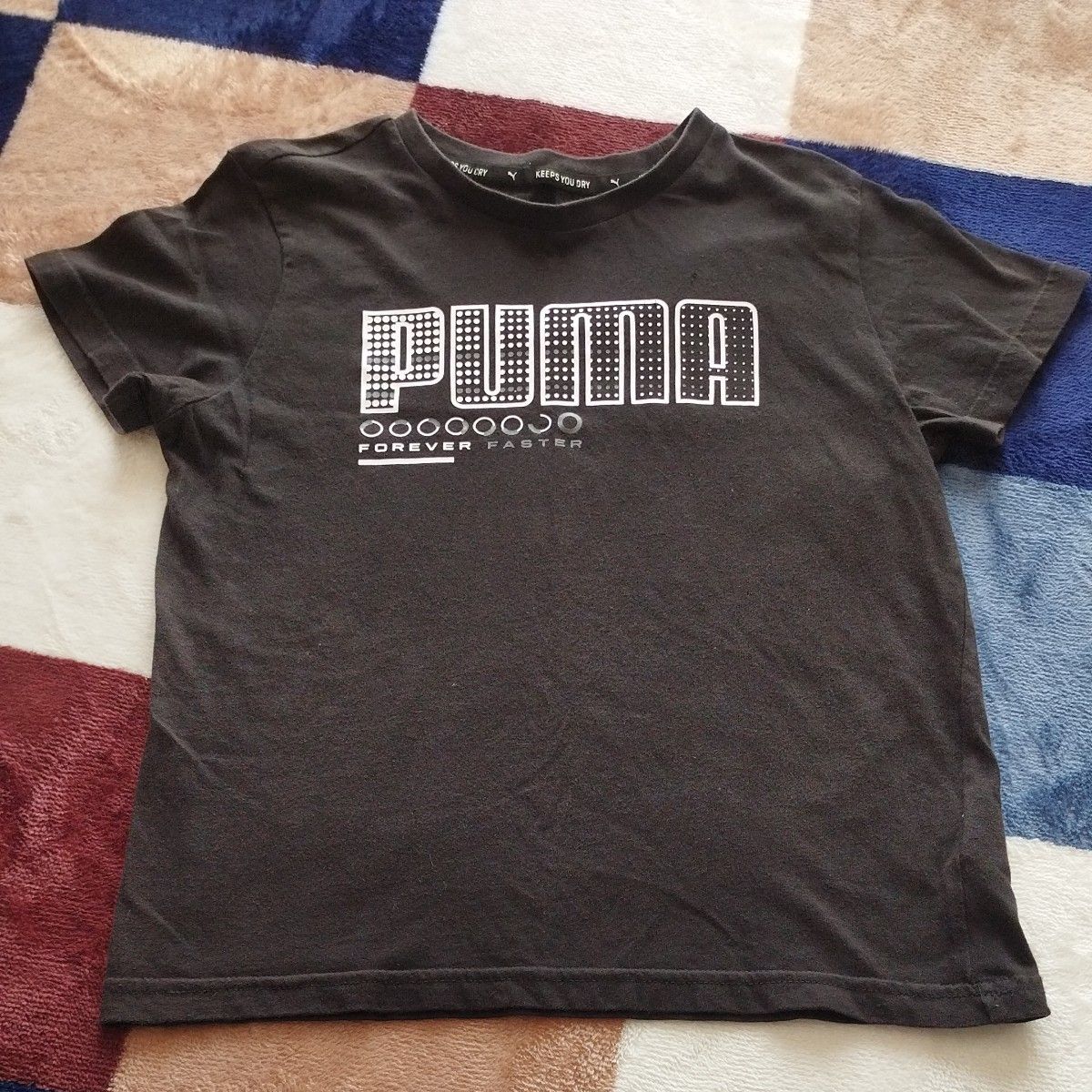 PUMA　プーマ　半袖 Tシャツ 　黒　140センチ　