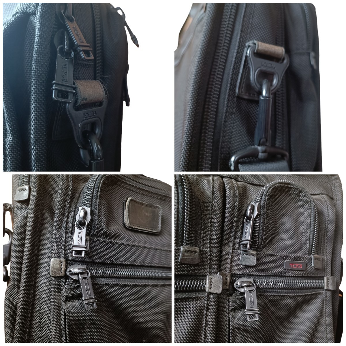 1円 TUMI トゥミ ビジネスバッグ 26141DH ブラック 2way ブリーフケース 仕事 鞄 ストラップ付 メンズ 黒 _画像4