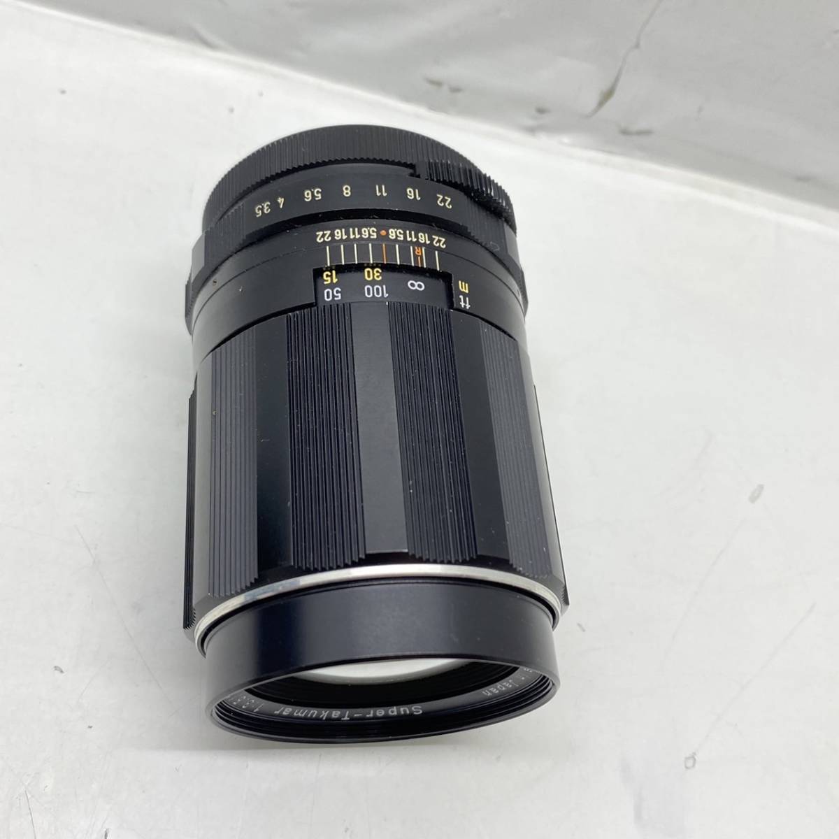 送料無料g27561 PENTAX ペンタックス Super-Takumar 1:3.5/135 Asahi Lens made in japan 1516354 望遠レンズ 49mm レンジ付き ケース付き _画像5