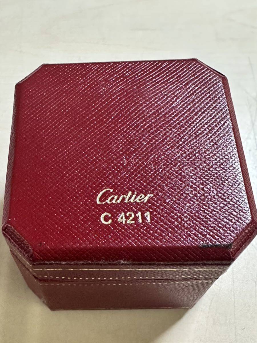 Cartier カルティエ リング 指輪 ケース ボックス 空箱 レッド_画像4