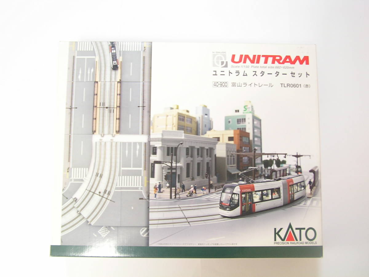 欠品有 KATO ユニトラム スターターセット 富山ライトレール TLR0601 路面電車 レイアウト