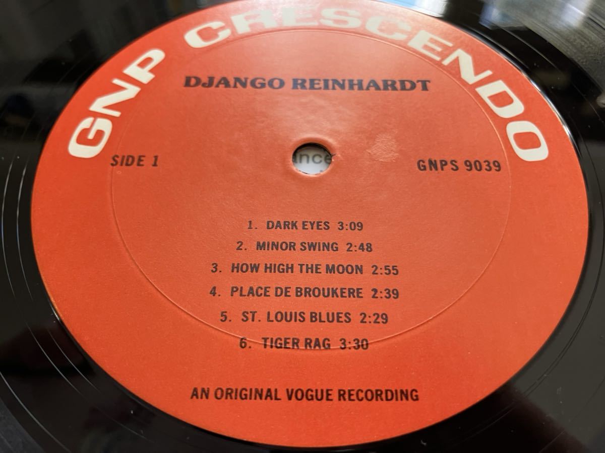 Django Reinhardt★中古LP/US盤「ジャンゴ・ラインハルト～The Legendary」_画像3