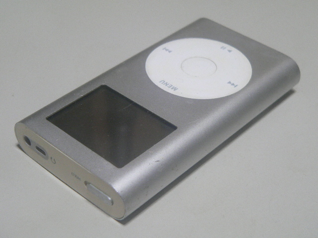 iPod mini A1051 4GB 第1世代 シルバー ジャンク CF化用_画像3
