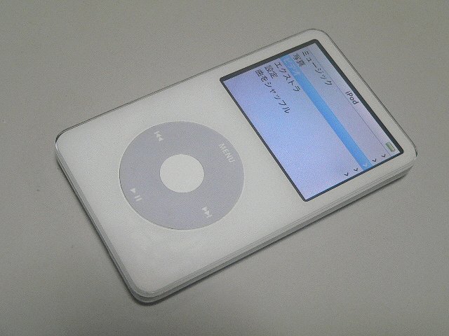 iPod 第5世代 MA002J 30GB 美品 バッテリー良好 ホワイト_画像1