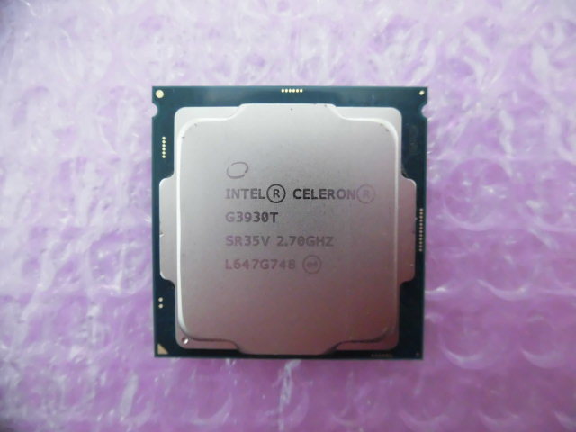 INTEL Celeron G3930T (2.70 GHz) LGA1151 ★中古正常品★_画像2