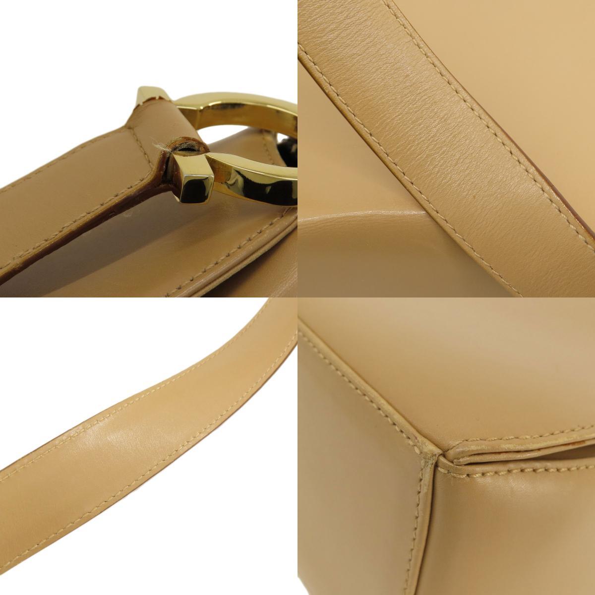 Salvatore Ferragamo サルヴァトーレフェラガモ ガンチーニ金具 ショルダーバッグ レザー レディース 中古 Salvatore Ferragamo サルヴァトーレフェラガモ ガンチーニ金具 ショルダーバッグ レザー レディース 中古