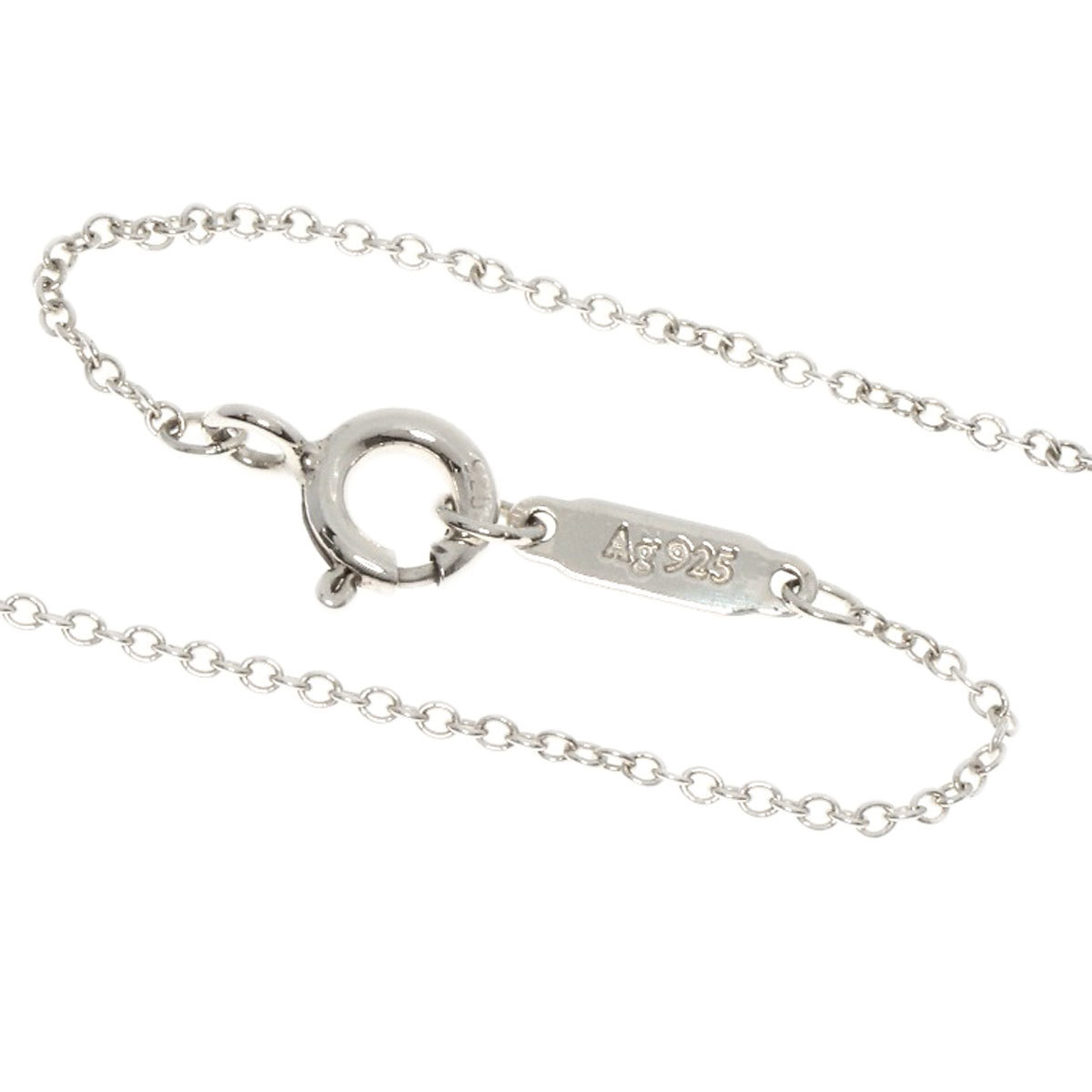 TIFFANY&Co. ティファニー ハート プレート ネックレス シルバー レディース 中古_画像3