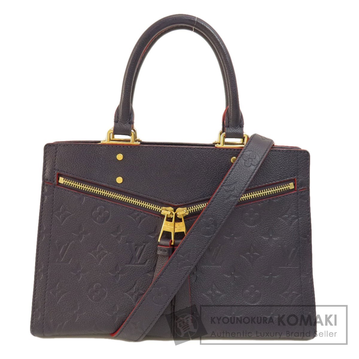 LOUIS VUITTON ルイヴィトン M54195 スリーPM マリーヌルージュ ハンドバッグ アンプラント レディース 中古_画像1