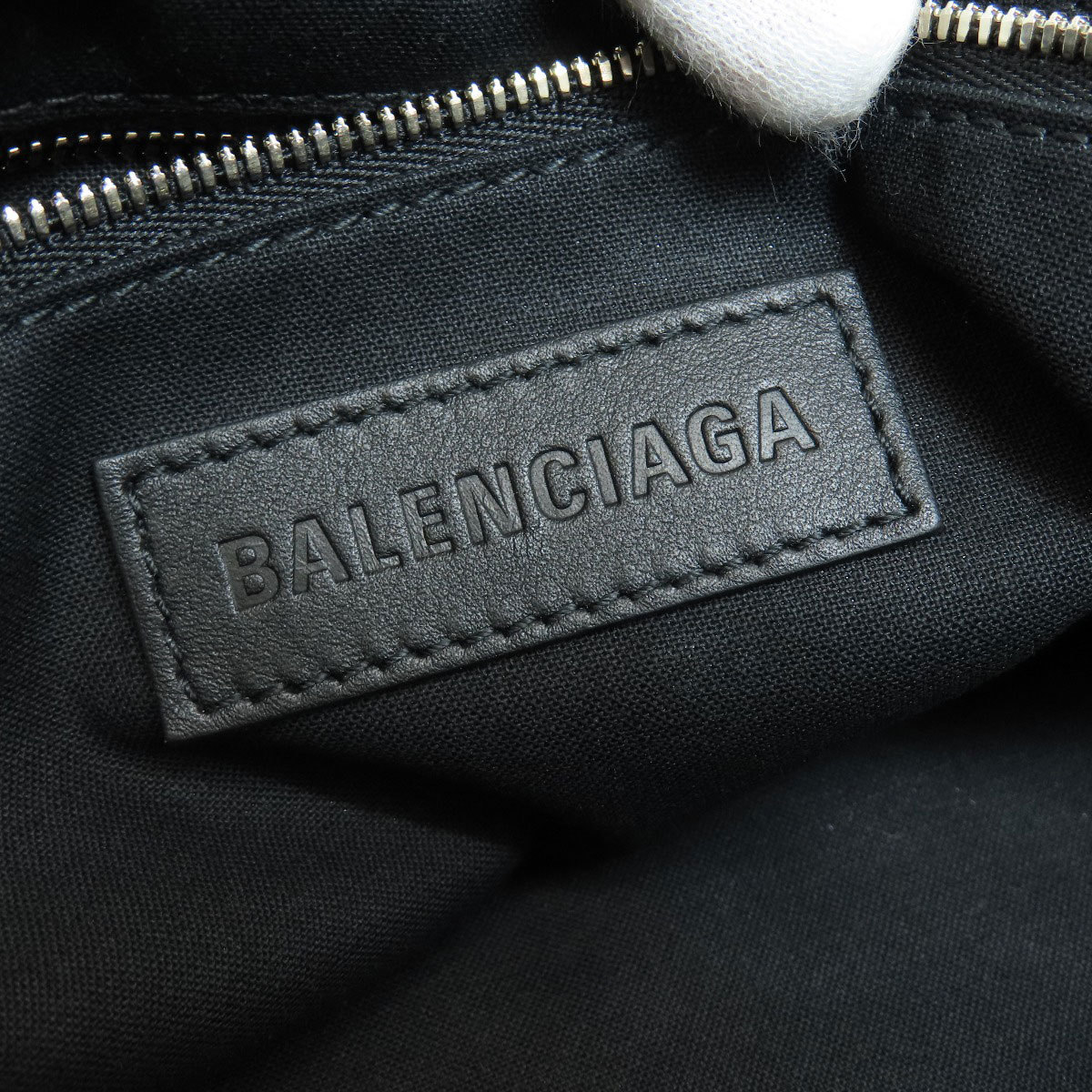 BALENCIAGA バレンシアガ ロゴ トートバッグ キャンバス レディース 中古_画像6