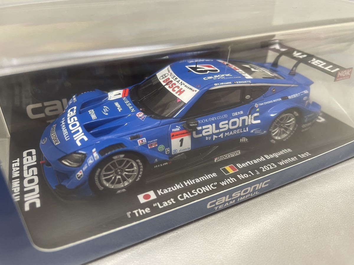  last 1 piece Spark Nismo festival 2023 hall limitation Calsonic "Impul" Z #1 1/43 (GT500 SUPER GT 2023 test )NISMO new goods unopened Spark 