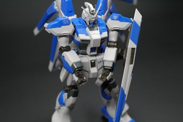 『HG RX-93-γ2 Hi-γガンダム プラモデル/バンダイ』機動戦士ガンダム逆襲のシャアプラモガンプラ完成品_画像8