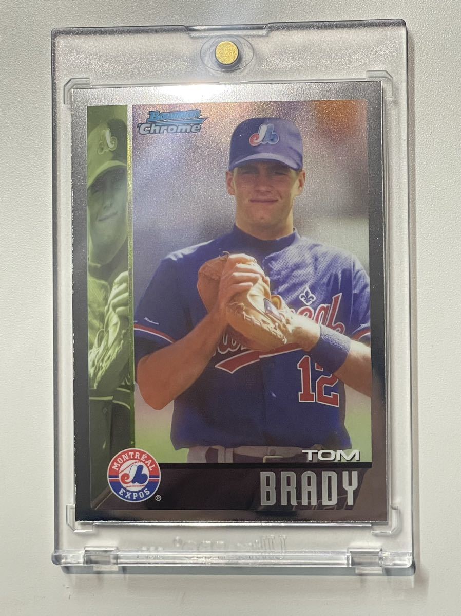 【激レアSSP!!】2023 Bowman Draft Chrome Tom Brady SSP カード！