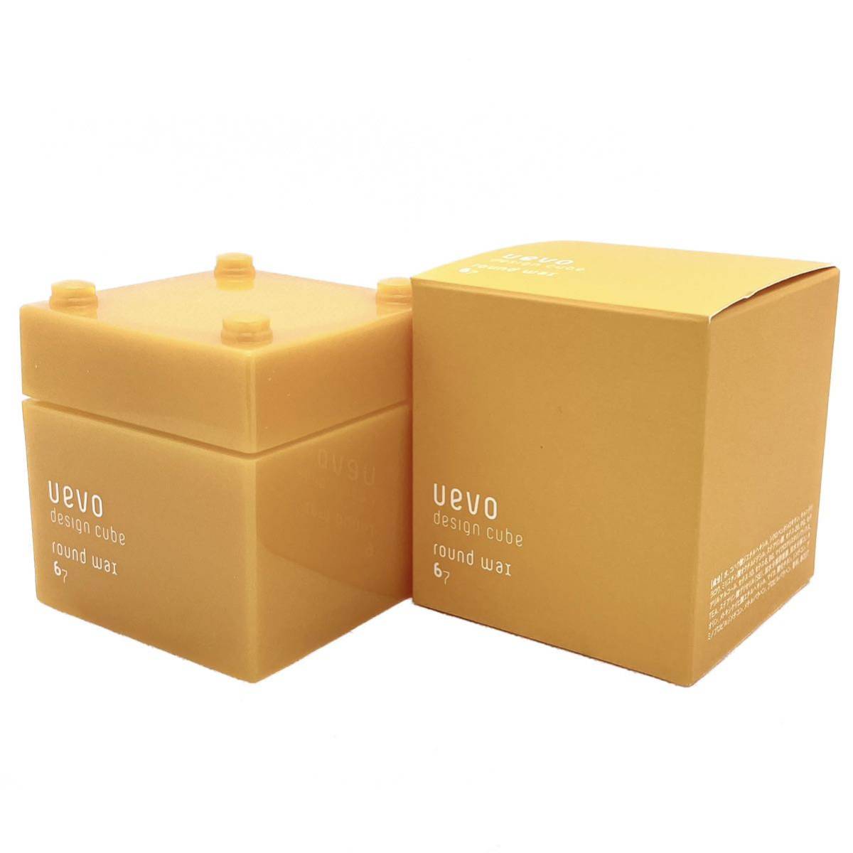 [ nationwide free shipping * new goods * unused ]DEMI*temi*UEVO* way bo* design Cube * round wax *80g